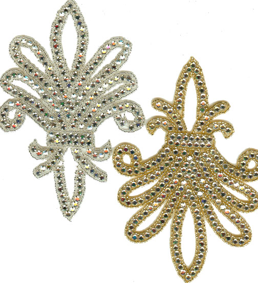 1156-G Rhinestone Applique