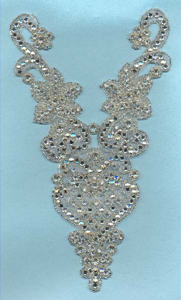 1121- Rhinestone Bodice