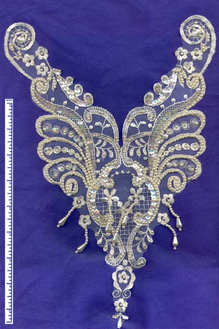 swarovski bodice applique