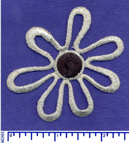 8026-Iron on Flower