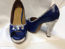 How To Decorate Shoes: Glitz and Glamour
