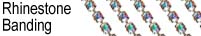 Swarovski Rhinestone Chain and Banding