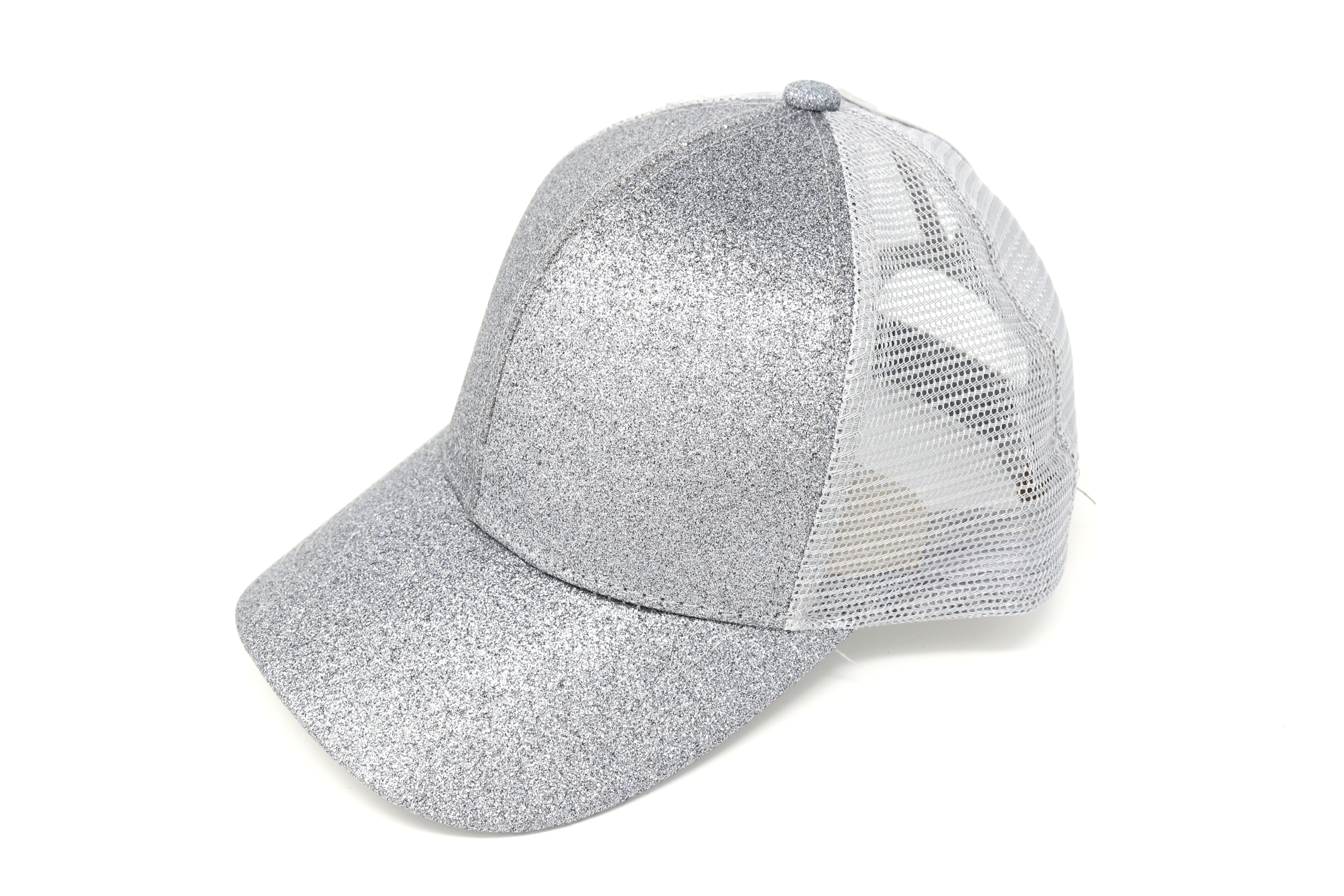 glitter ball cap