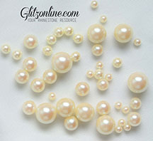 Wholesale Glass and Acrylic Pearls