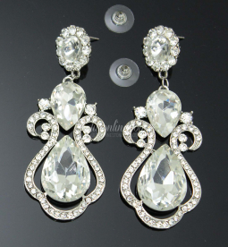 7418 Crystal Rhinestone Earrings